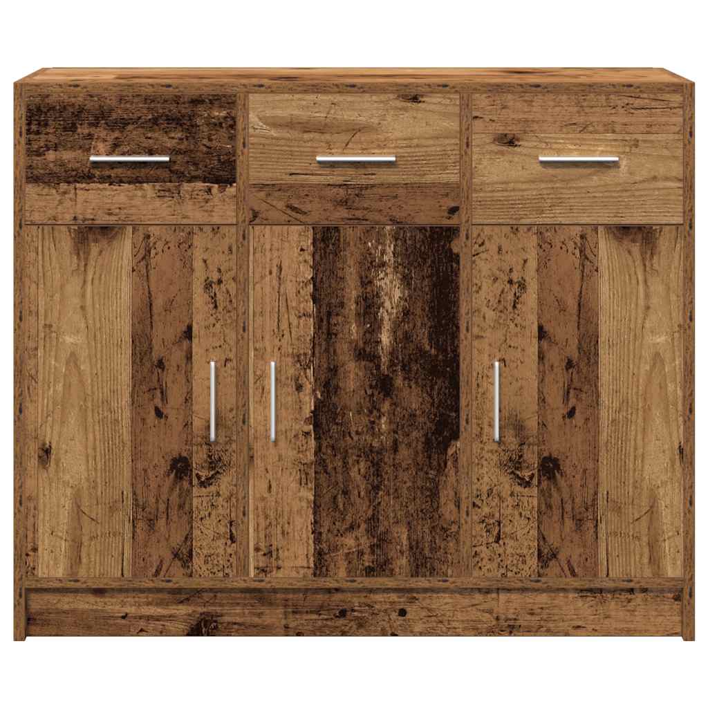Skjenk Gammelt Tre 91x28x75 cm