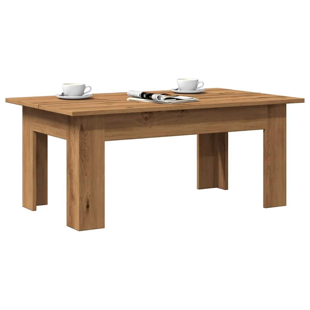 Salongbord Sofabord Artisan Eik 100x60x42 cm