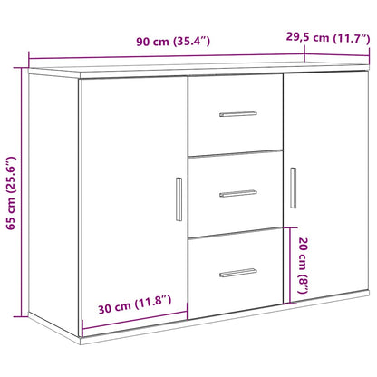 Skjenk Artisan Eik 90x29,5x65 cm