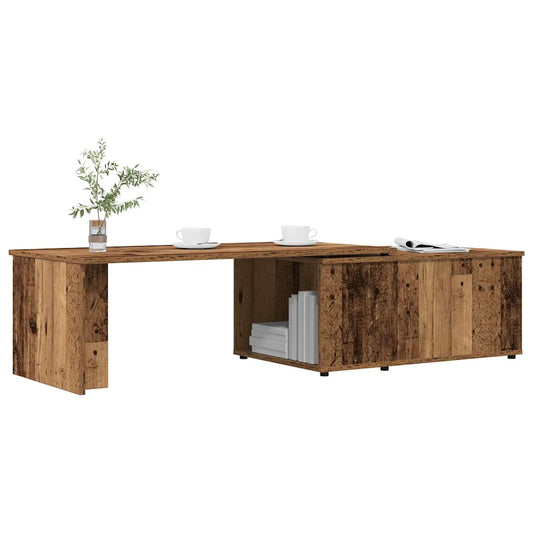 Salongbord Sofabord Gammelt Tre 150x50x35 cm