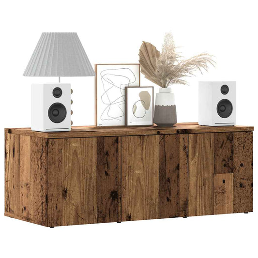 TV-Møbel Gammelt Tre Tv-benk 80x34x30 cm