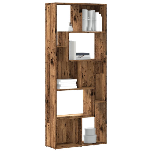 Bokhylle Gammelt Tre 67x24x161 cm