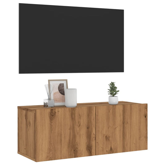 TV-Møbel Artisan Eik Tv-benk 80x30x30 cm