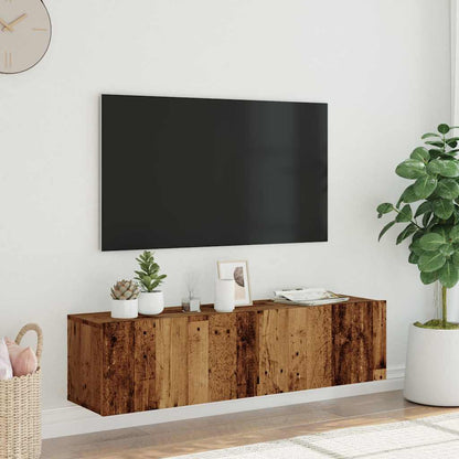 TV-Møbel Gammelt Tre Tv-benk 120x30x30 cm