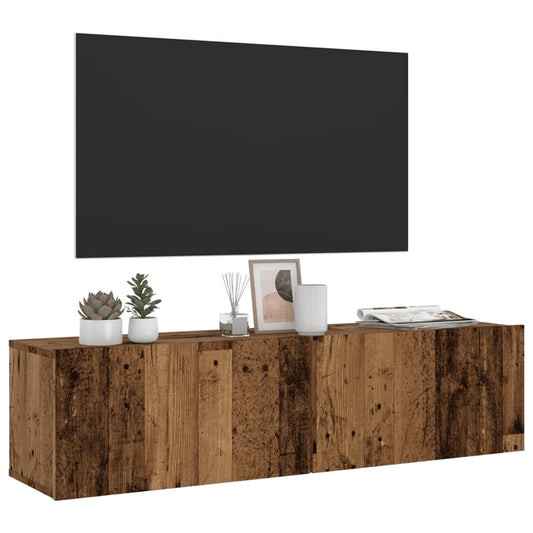 TV-Møbel Gammelt Tre Tv-benk 120x30x30 cm