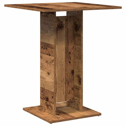 Bistrobord gammelt tre 60x60x75 cm konstruert tre