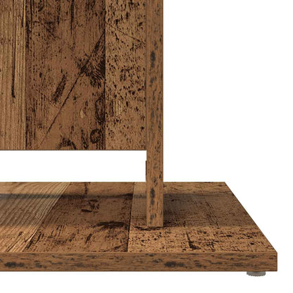 Bistrobord gammelt tre 60x60x75 cm konstruert tre
