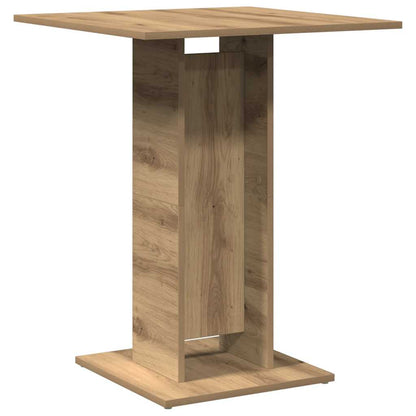 Bistrobord artisan eik 60x60x75 cm konstruert tre
