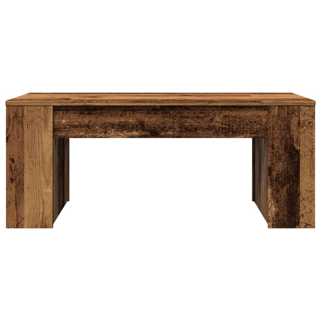 Salongbord Sofabord Gammelt Tre 102x55x42 cm