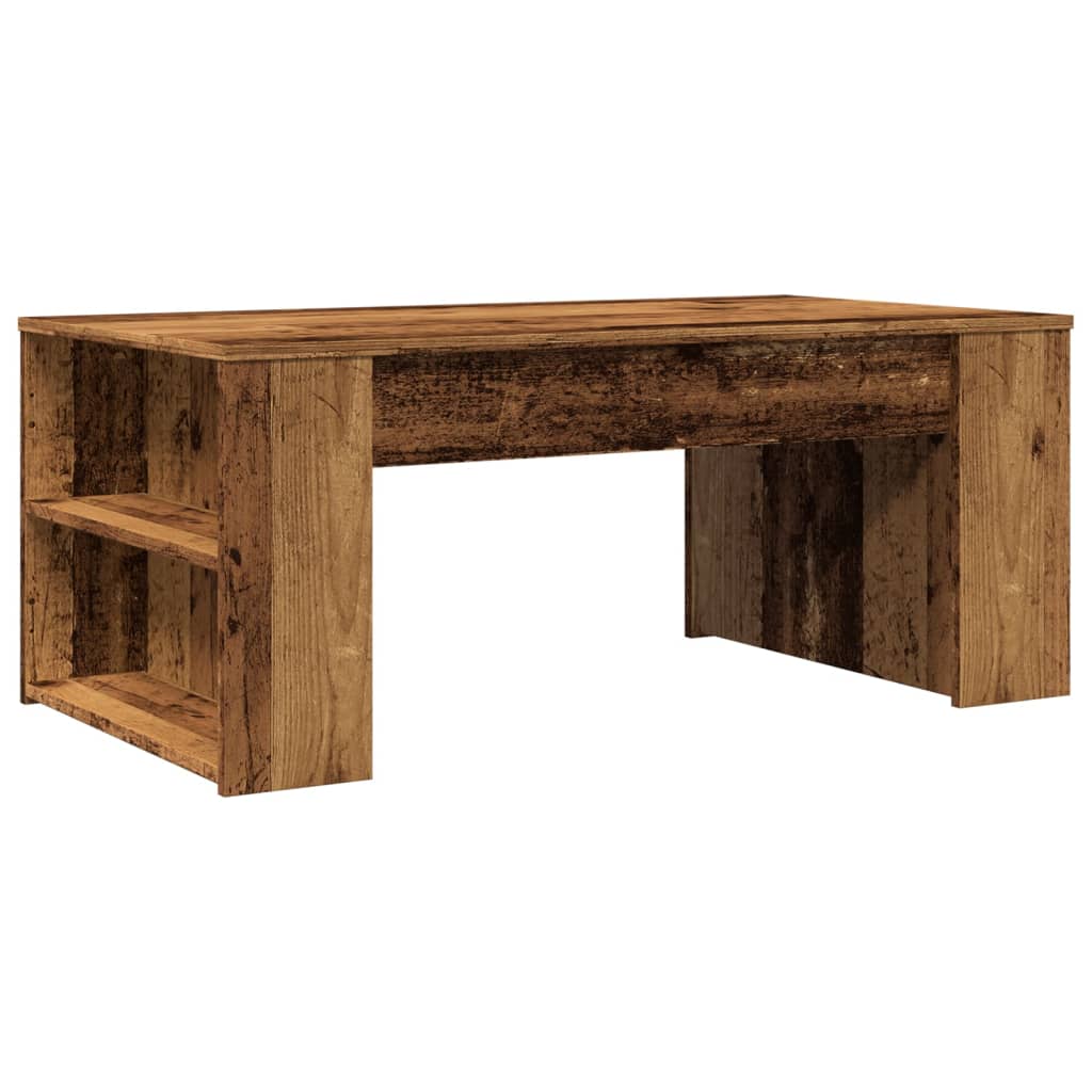 Salongbord Sofabord Gammelt Tre 102x55x42 cm