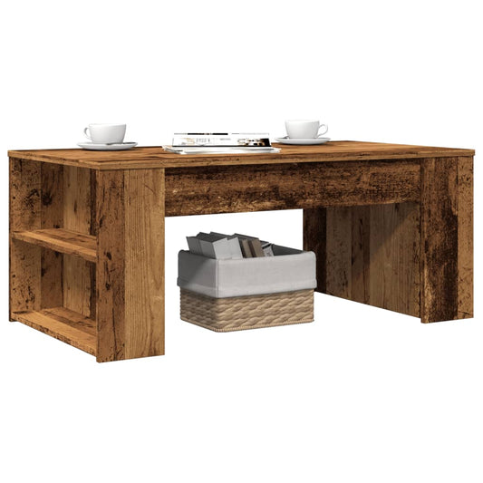 Salongbord Sofabord Gammelt Tre 102x55x42 cm