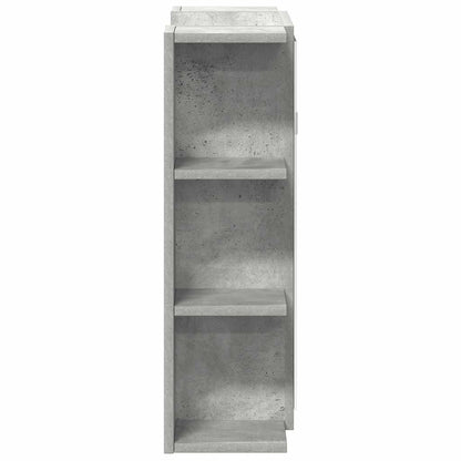 Baderomsspeil Skap Betonggrå 80x20,5x64 cm