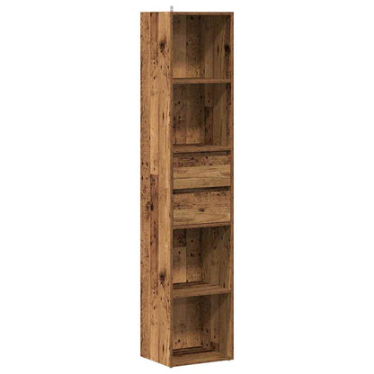 Bokhylle Gammelt Tre 36x30x171 cm