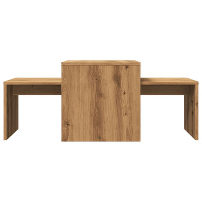 Salongbord Sofabord Artisan Eik 100x48x40 cm
