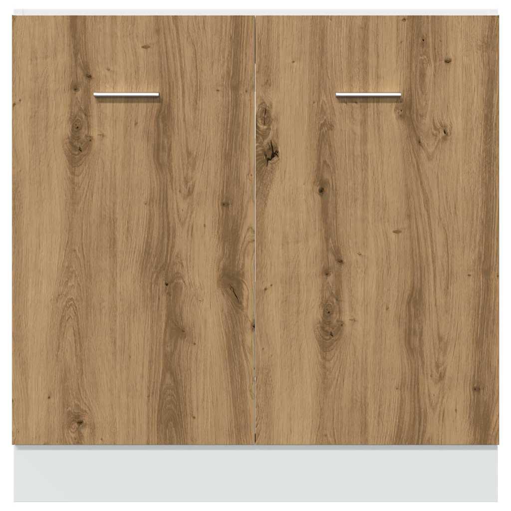 Kjøkkeninnredning Underskap Lyon Artisan Eik til vask 80x46x81,5 cm