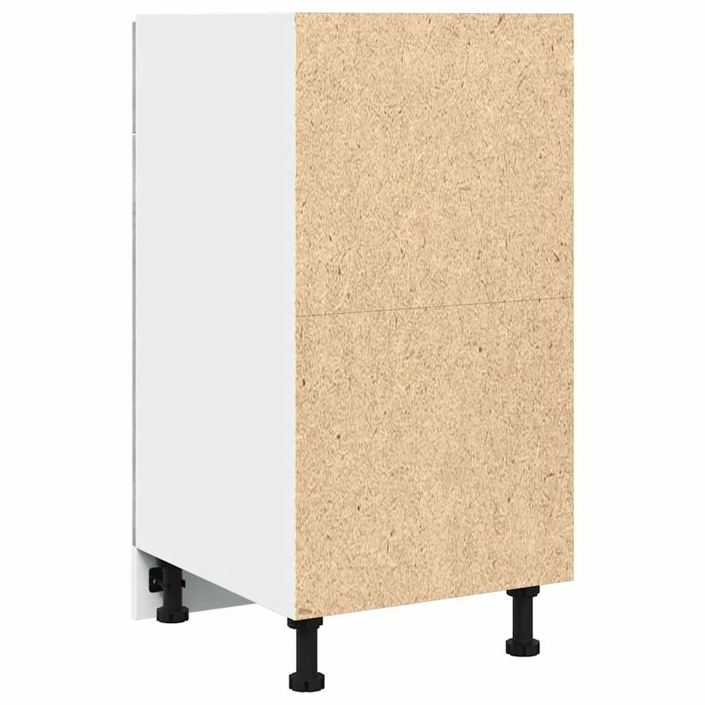 Kjøkkeninnredning Underskap Lyon Betonggrå med skuff 40x46x81,5 cm