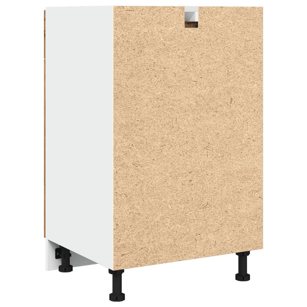 Kjøkkeninnredning Underskap Lyon Gammelt Tre med skuff 50x46x81,5 cm