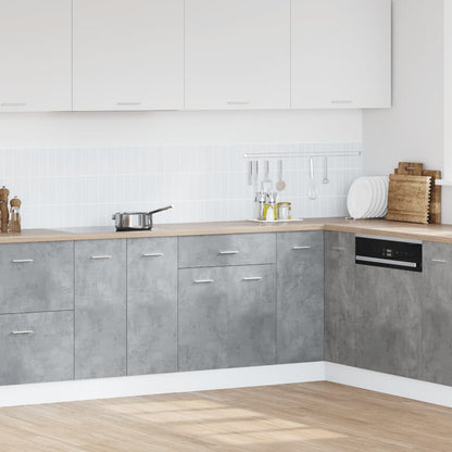 Kjøkkeninnredning Underskap Lyon Betonggrå med skuff 60x46x81,5 cm