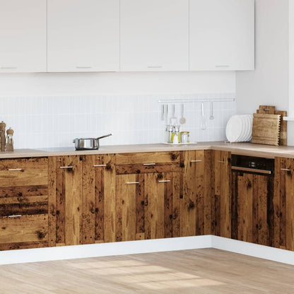Kjøkkeninnredning Underskap Lyon Gammelt Tre med skuff 60x46x81,5 cm