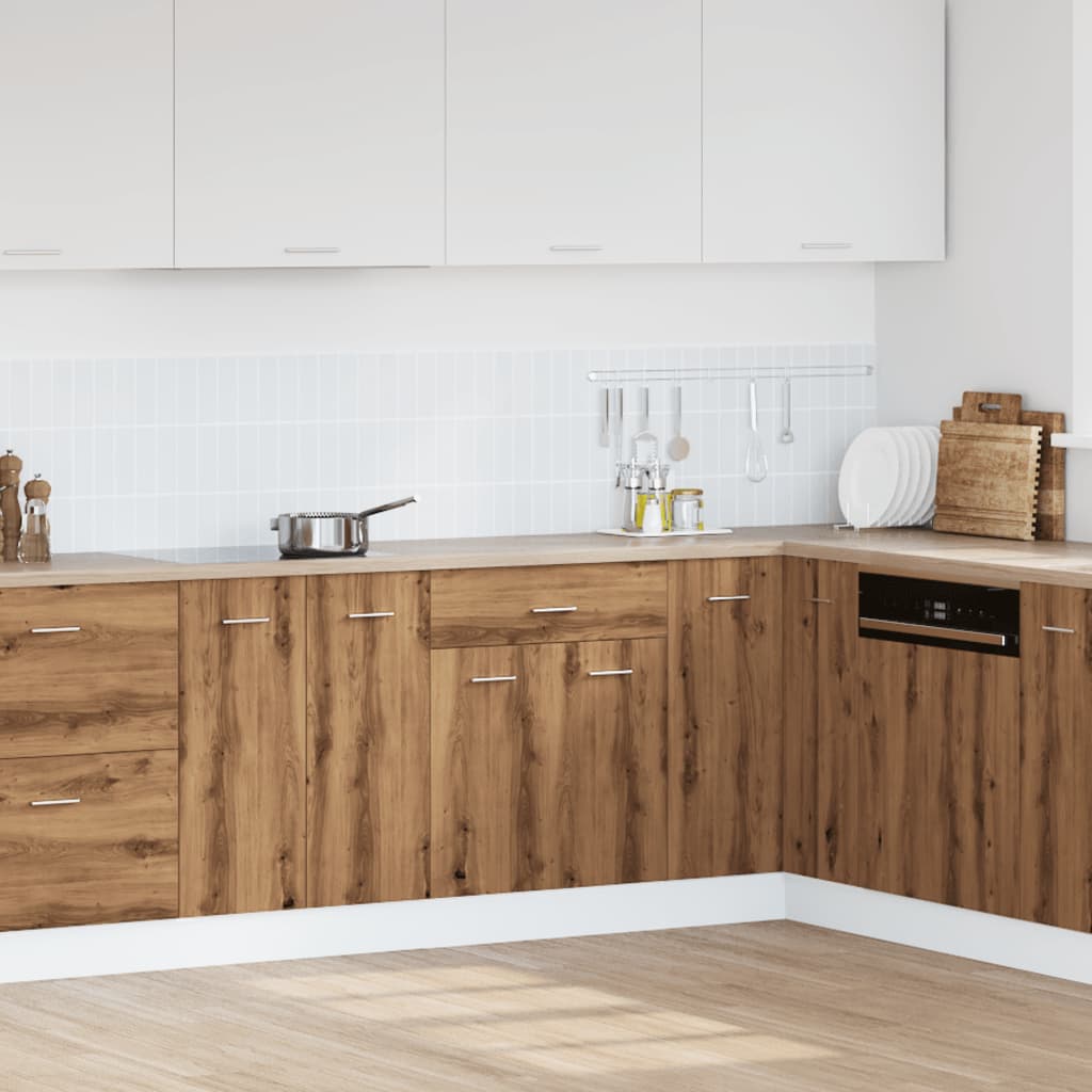 Kjøkkeninnredning Underskap Lyon Artisan Eik med skuff 60x46x81,5 cm