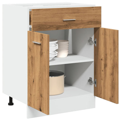 Kjøkkeninnredning Underskap Lyon Artisan Eik med skuff 60x46x81,5 cm