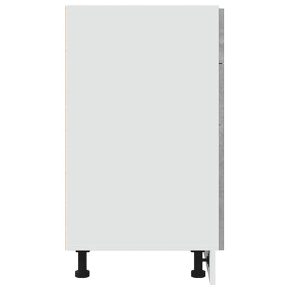 Kjøkkeninnredning Underskap Lyon Betonggrå med skuff 80x46x81,5 cm