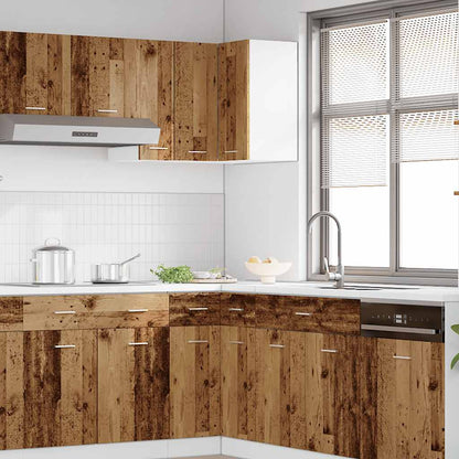 Kjøkkeninnredning Overskap Lyon Gammelt Tre Hjørneskap 57x57x60 cm