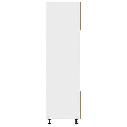 Kjøkkeninnredning Kjøkkenskap Lyon Artisan Eik 60x57x207 cm for mikrobølgeovn