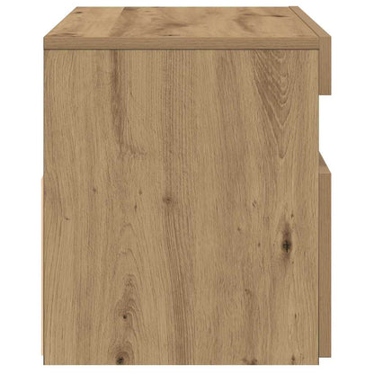 TV-Møbel Artisan Eik Tv-benk med LED-lys 2 stk