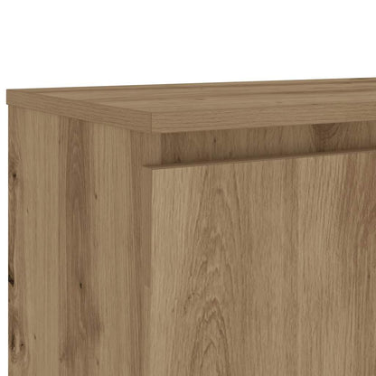 TV-Møbel Artisan Eik Tv-benk med LED-lys 120x30x36 cm