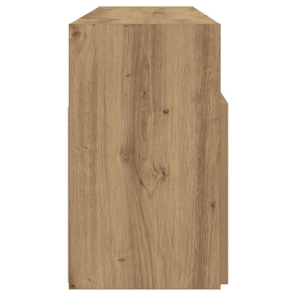 TV-Møbel Artisan Eik Tv-benk med LED-lys 120x30x50 cm
