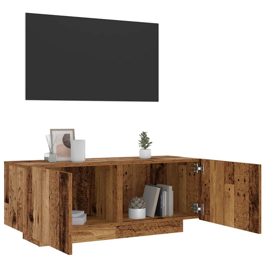 TV-Møbel Gammelt Tre TV-benk 100x35x40 cm