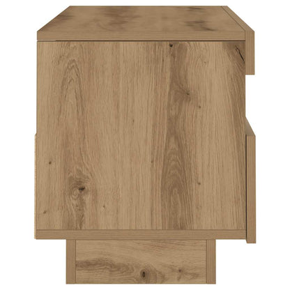TV-Møbel Artisan Eik Tv-benk med LED-lys 100x35x40 cm