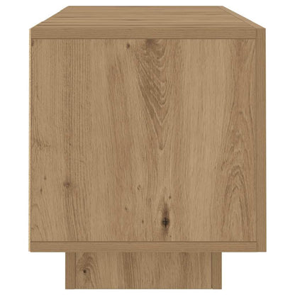 TV-Møbel Artisan Eik Tv-benk med LED-lys 160x35x40 cm