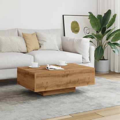 Salongbord Sofabord Artisan Eik 85x55x31 cm