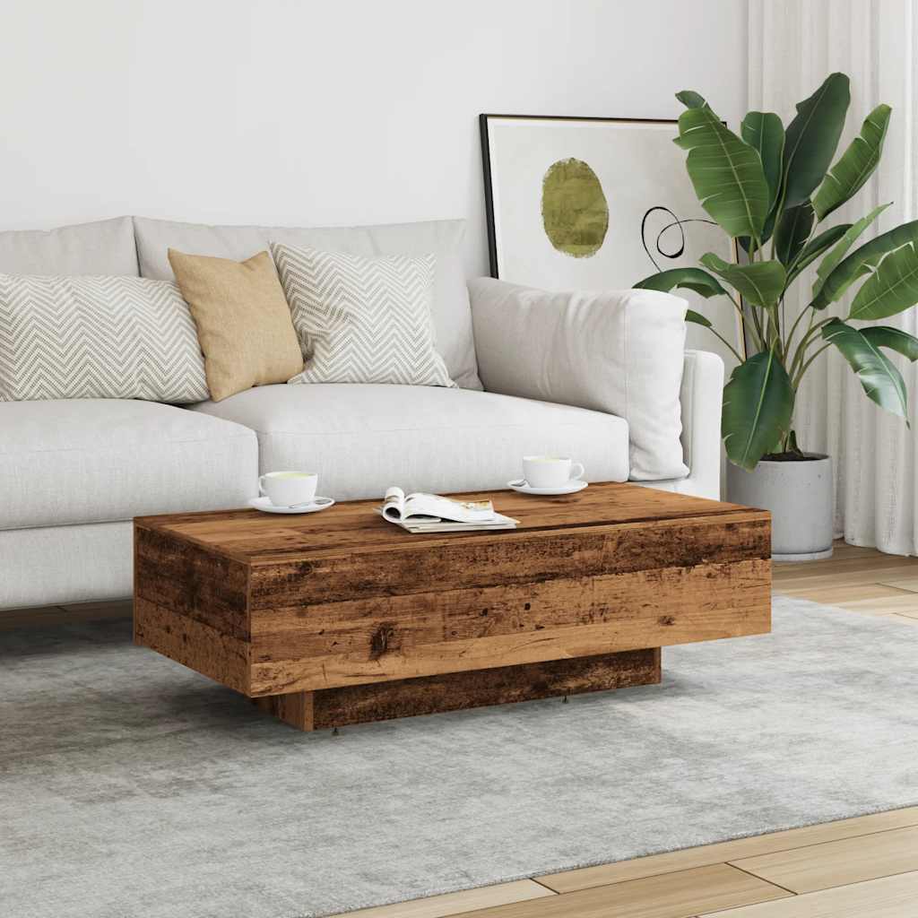 Salongbord Sofabord Gammelt Tre 100x49,5x31 cm