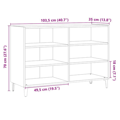 Skjenk Artisan Eik 103,5x35x70 cm