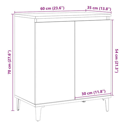 Skjenk Gammelt Tre 60x35x70 cm