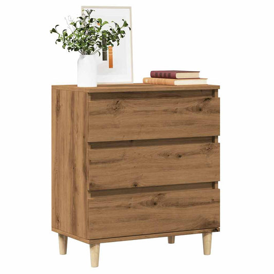 Kommode Brun Eik 60x35x70 cm