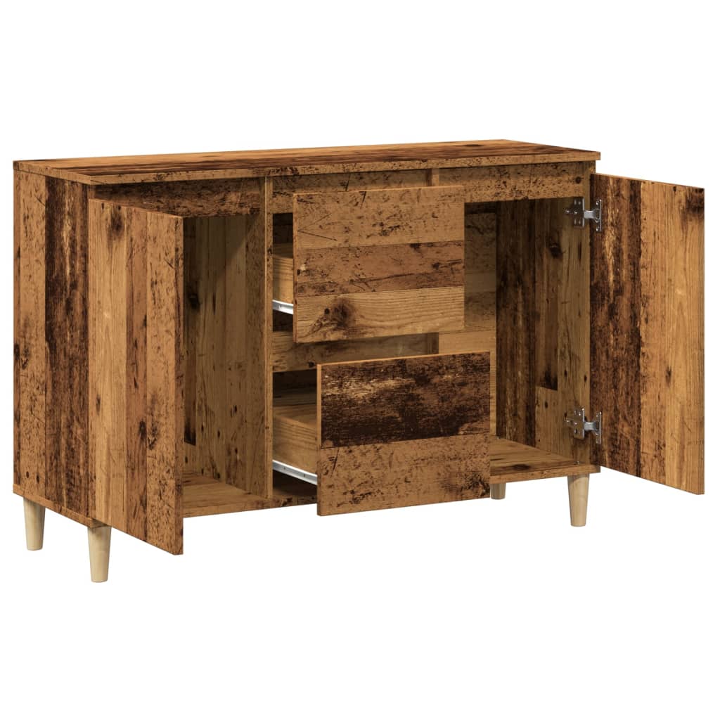 Skjenk Gammelt Tre 102x35x70 cm