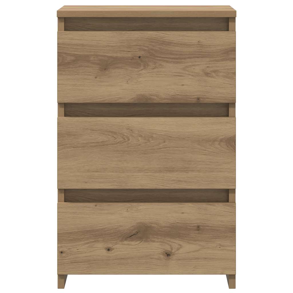 Nattbord 2 stk artisan eik 40x35x62,5 cm konstruert tre