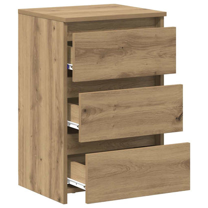 Nattbord 2 stk artisan eik 40x35x62,5 cm konstruert tre