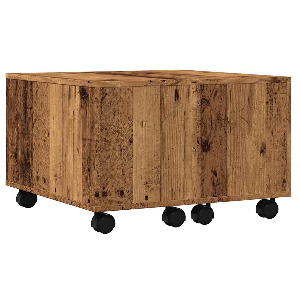 Salongbord Sofabord Gammelt Tre 60x60x38 cm