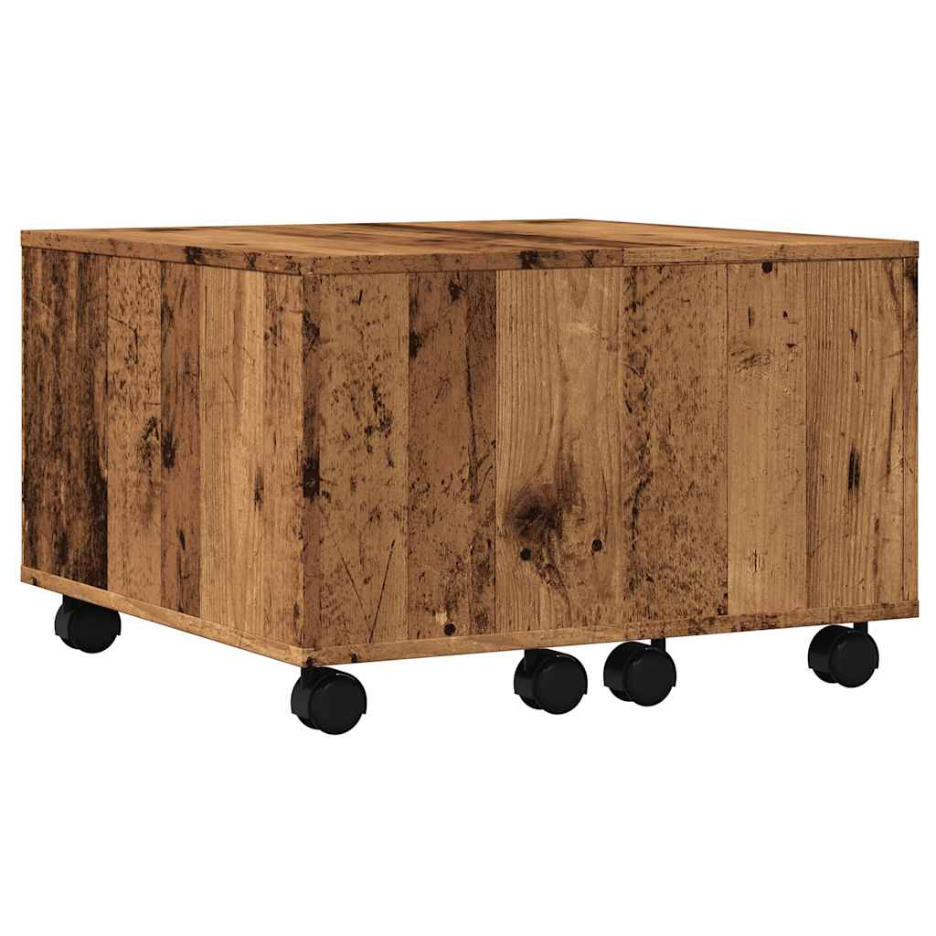 Salongbord Sofabord Gammelt Tre 60x60x38 cm