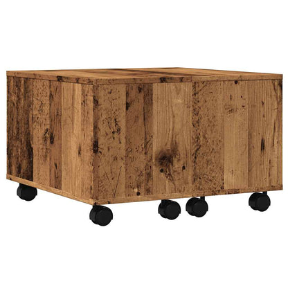 Salongbord Sofabord Gammelt Tre 60x60x38 cm