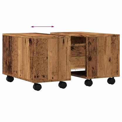 Salongbord Sofabord Gammelt Tre 60x60x38 cm