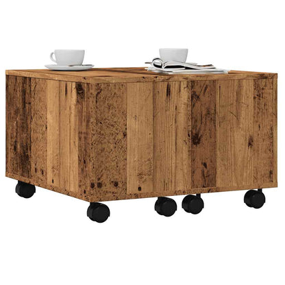 Salongbord Sofabord Gammelt Tre 60x60x38 cm