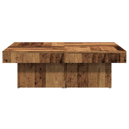Salongbord Sofabord Gammelt Tre 90x90x28 cm