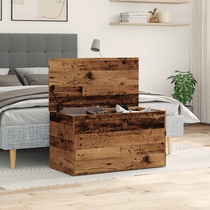 Oppbevaringskiste Gammelt Tre 84x42x46 cm
