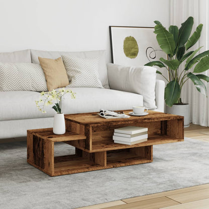 Salongbord Sofabord Gammelt Tre 105x55x32 cm